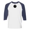 Heavy Cotton Three-Quarter Raglan Sleeve Baseball T-Shirt Thumbnail